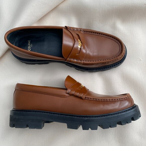 Celine "Margaret" Loafers in Brown, size 39. Fits like an 8/8.5 - Picture 4 of 10